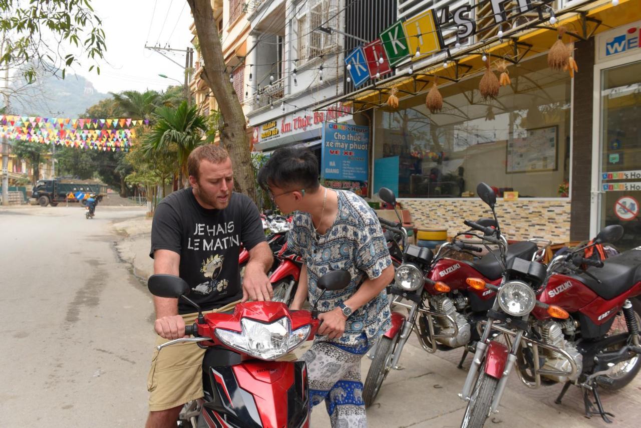 A Pousada Kiki'S House And Motorbike For Rent Ha Giang Exterior foto
